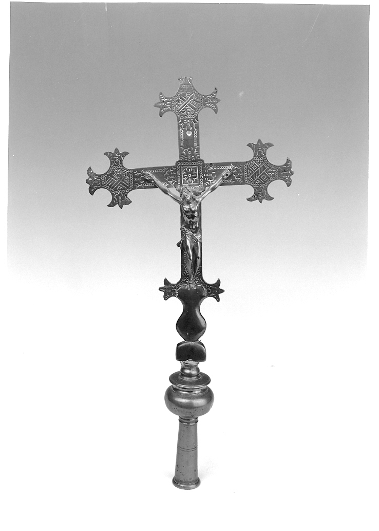 croce processionale - ambito marchigiano (sec. XVIII)