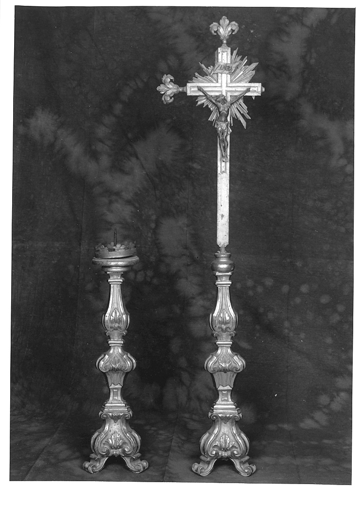 servizio d'altare - ambito marchigiano (seconda metà sec. XVIII)