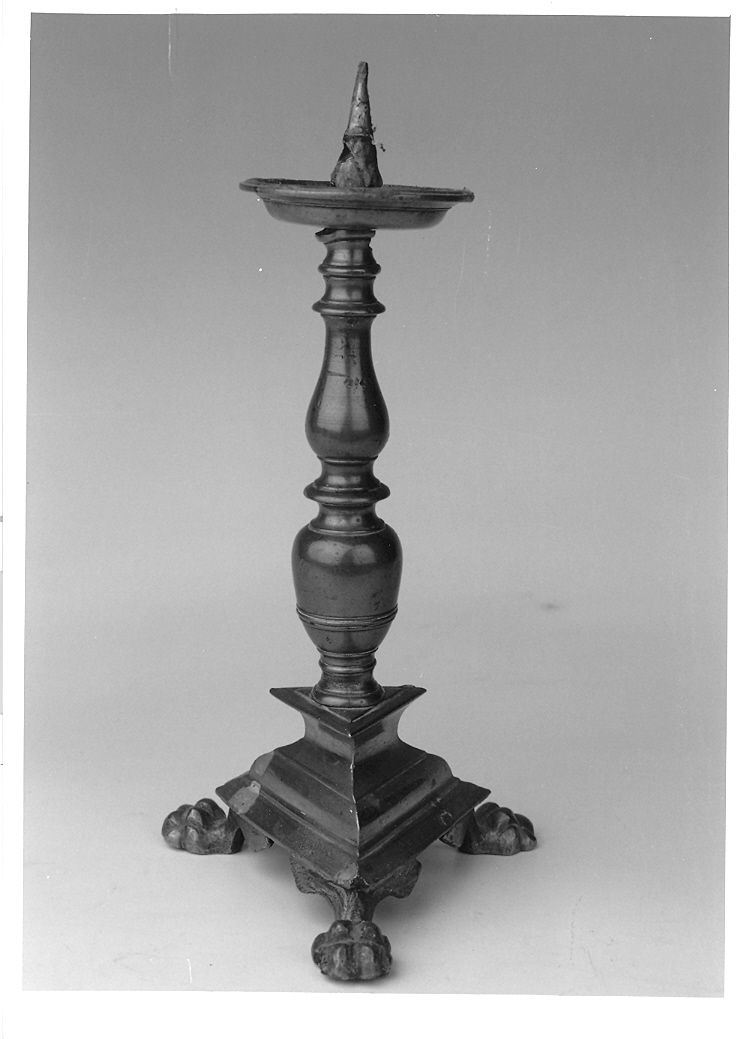 candeliere, serie - ambito marchigiano (sec. XVIII)