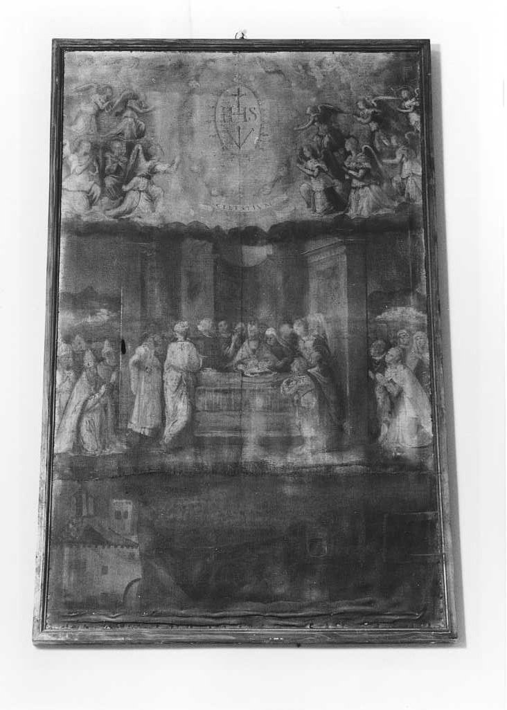 presentazione di Gesù al tempio (dipinto) - ambito romagnolo (sec. XVI)