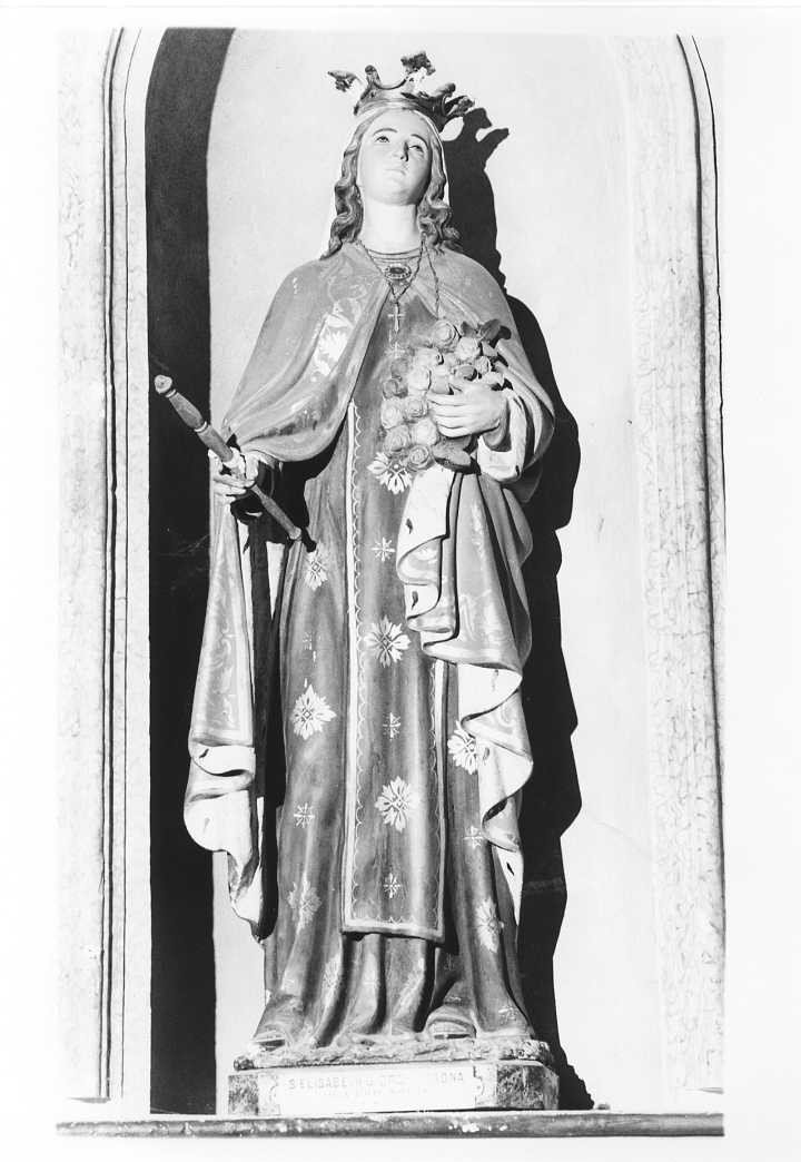 Santa Elisabetta d'Ungheria (statua) - ambito Italia centro-meridionale (prima metà sec. XX)