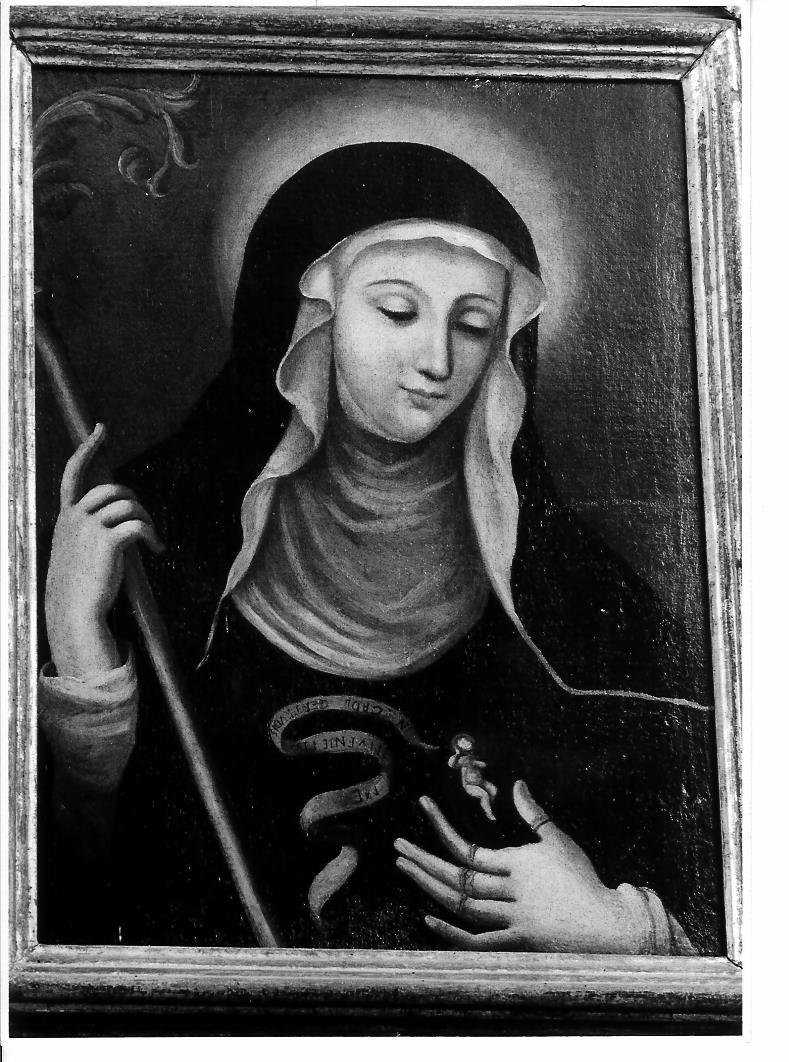 Santa Geltrude (dipinto) - ambito marchigiano (seconda metà sec. XVIII)
