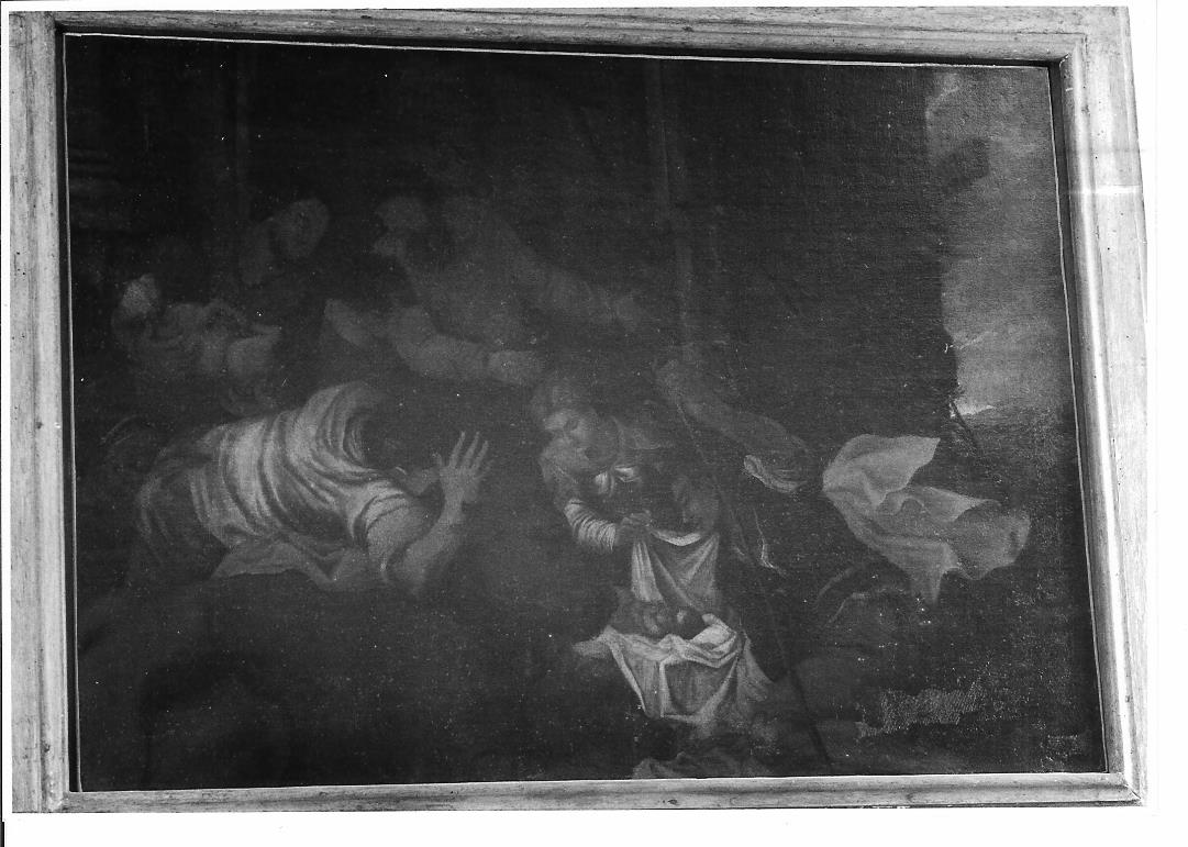 Adorazione dei pastori, adorazione dei pastori (dipinto) - ambito marchigiano (seconda metà sec. XVII)