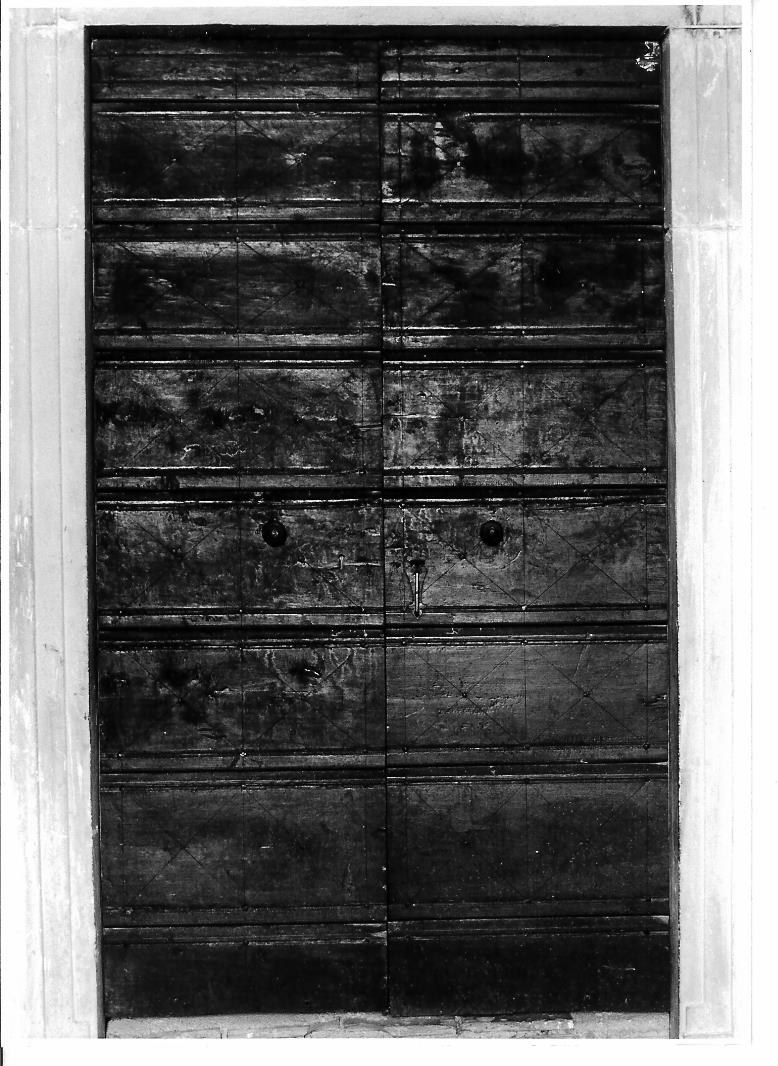 porta - ambito marchigiano (secondo quarto sec. XVI)