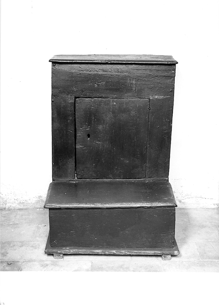 inginocchiatoio - ambito marchigiano (sec. XIX)