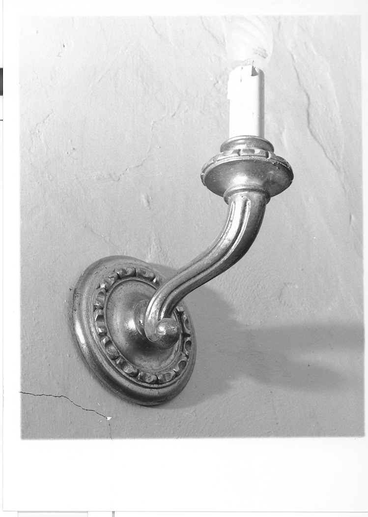 candeliere da parete - ambito marchigiano (fine sec. XVIII)