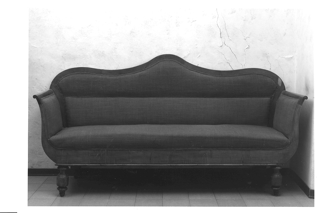 divano - bottega marchigiana (ultimo quarto sec. XIX)