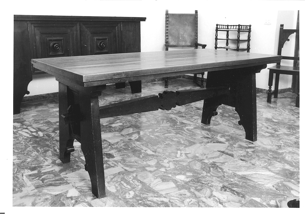 tavolo - bottega Italia settentrionale (fine/inizio secc. XIX/ XX)