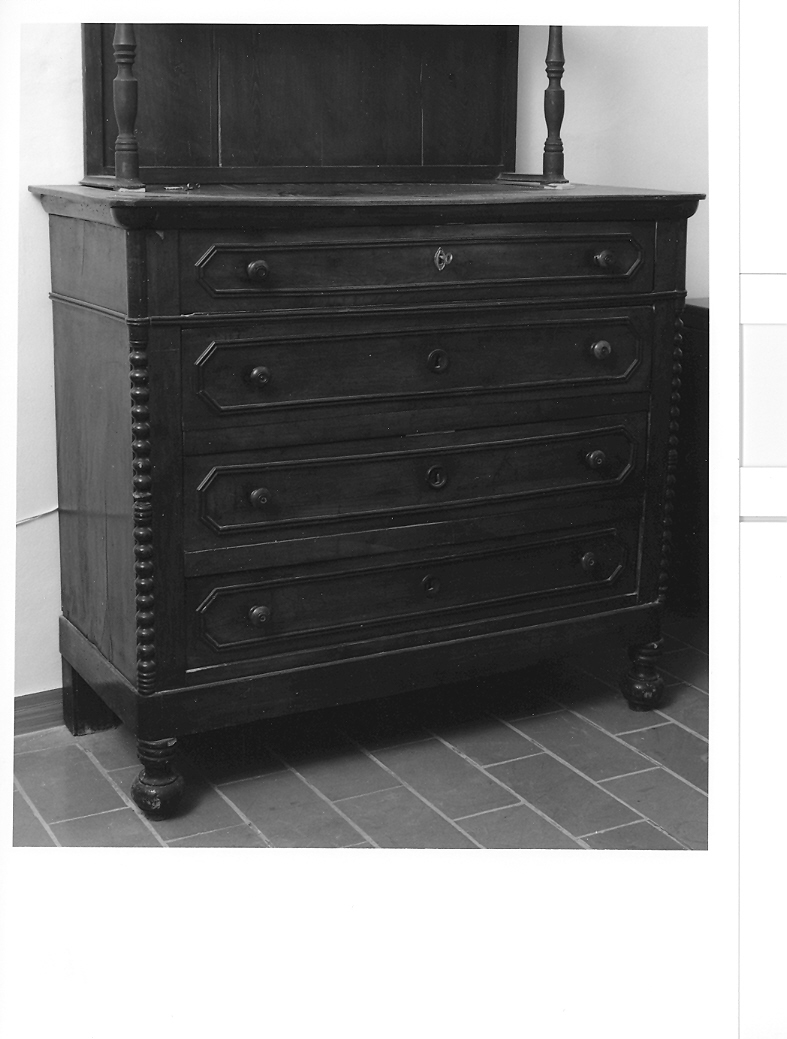 cassettone - produzione marchigiana (ultimo quarto sec. XIX)