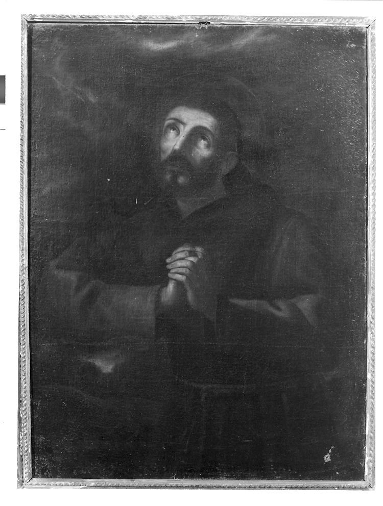 San Francesco in preghiera (dipinto) - ambito emiliano (prima metà sec. XVII)