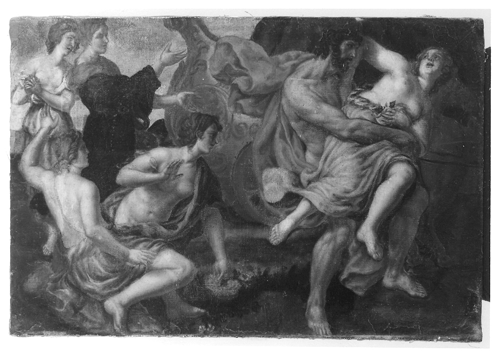 ratto di Proserpina (dipinto) - ambito Italia settentrionale (seconda metà sec. XVIII)