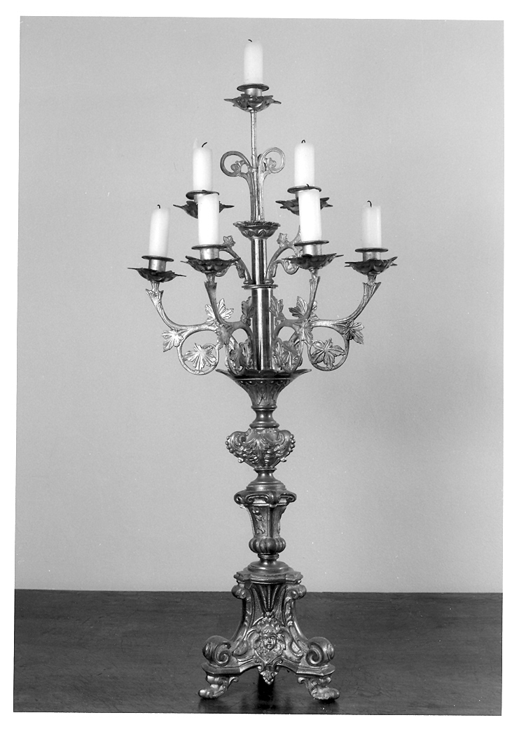 candelabro - manifattura veneta (prima metà sec. XX)