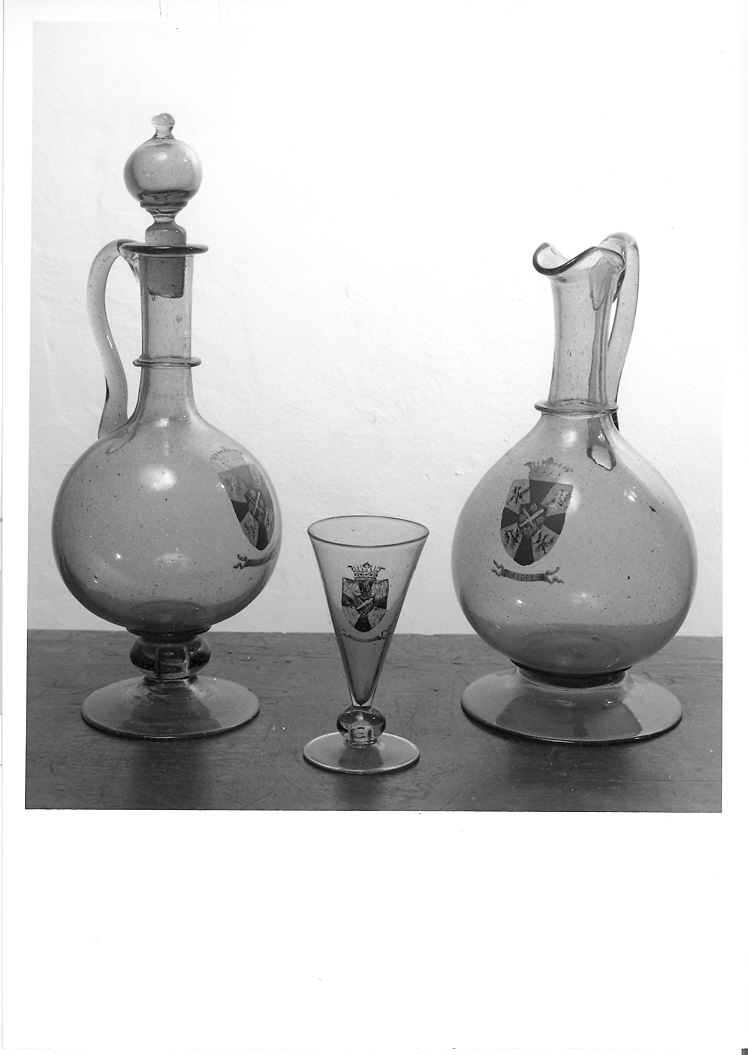 bottiglia - manifattura veneta (metà sec. XIX)