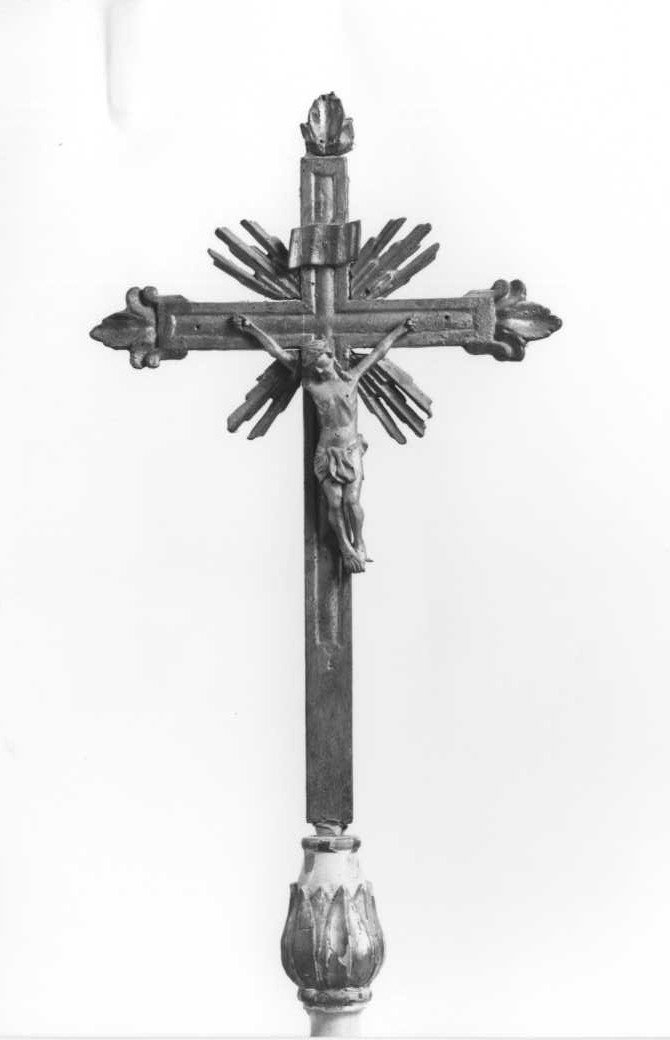 croce d'altare - ambito marchigiano (prima metà sec. XIX)