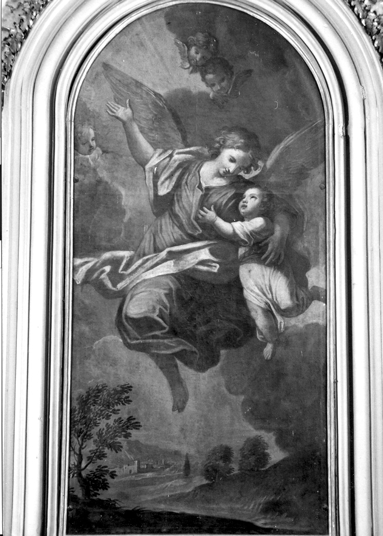 angelo custode (dipinto) - ambito marchigiano (prima metà sec. XVIII)