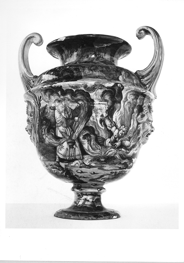 vaso da farmacia di Fontana Orazio (bottega) (seconda metà sec. XVI)