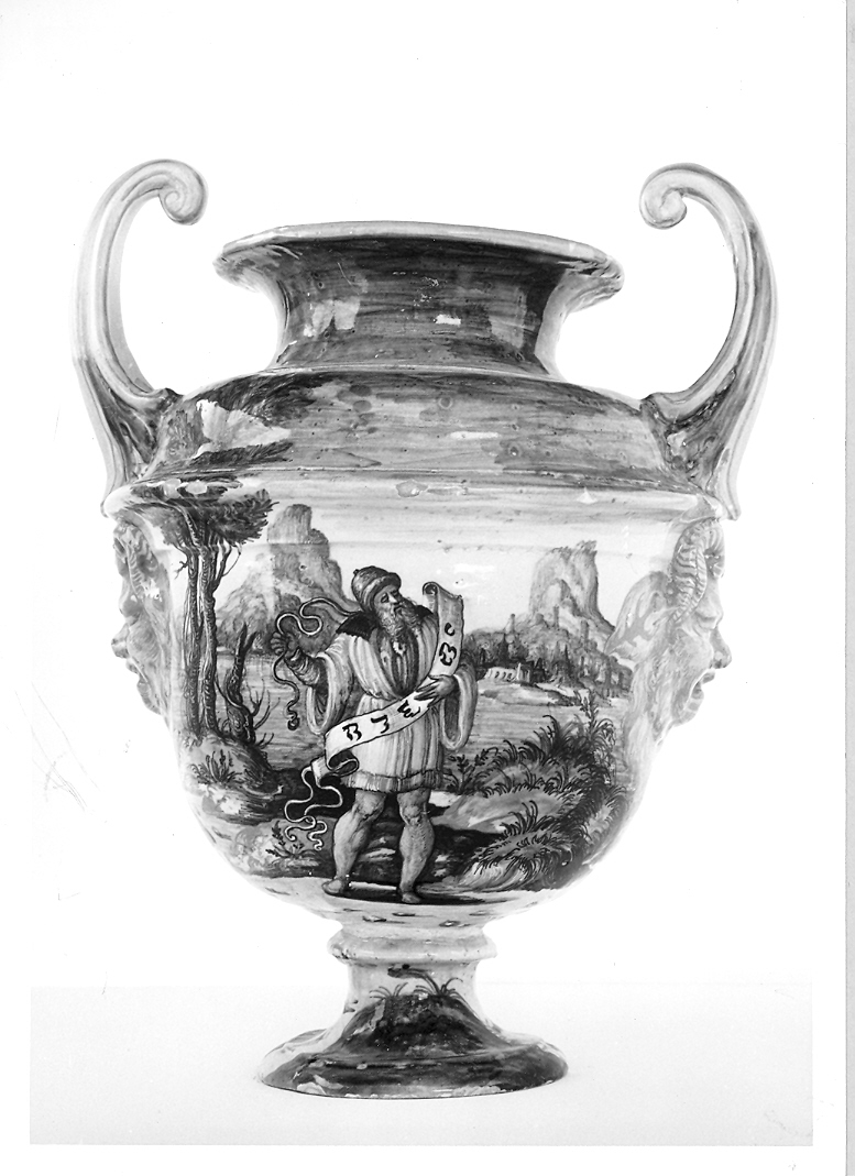 Baruc (vaso da farmacia) di Fontana Orazio (bottega) (seconda metà sec. XVI)