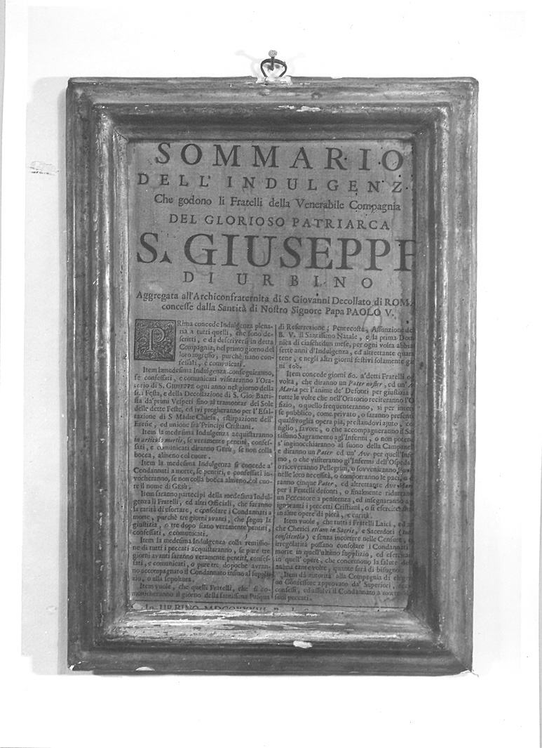 cornice - bottega marchigiana (sec. XVIII)