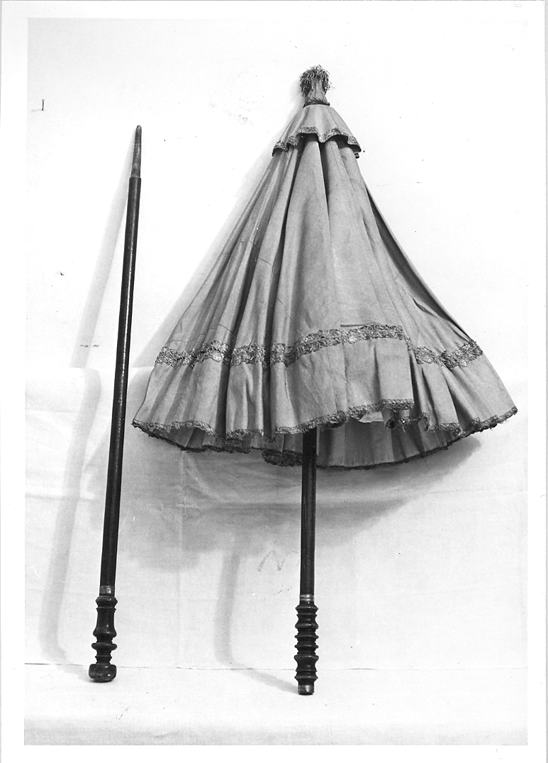 ombrellino processionale - bottega marchigiana (sec. XVIII)