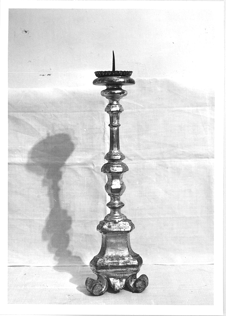 candeliere, serie - bottega marchigiana (sec. XVIII)