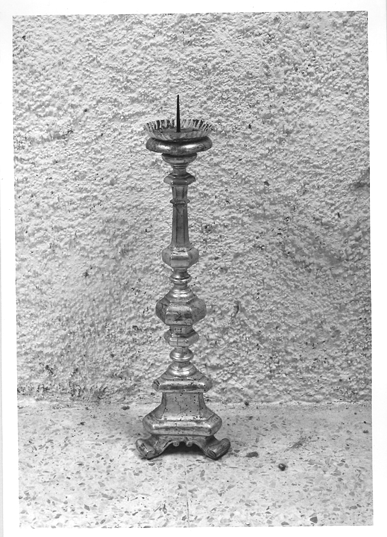 candeliere, serie - bottega marchigiana (sec. XVIII)