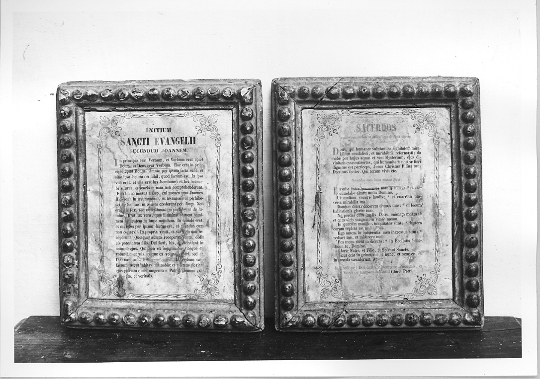 cartagloria, coppia - bottega marchigiana (sec. XIX)