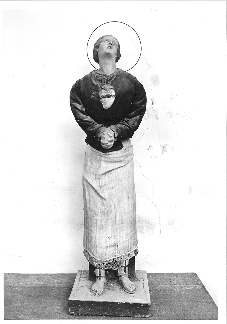 Santa martire (statua) - bottega marchigiana (fine/inizio secc. XVIII/ XIX)