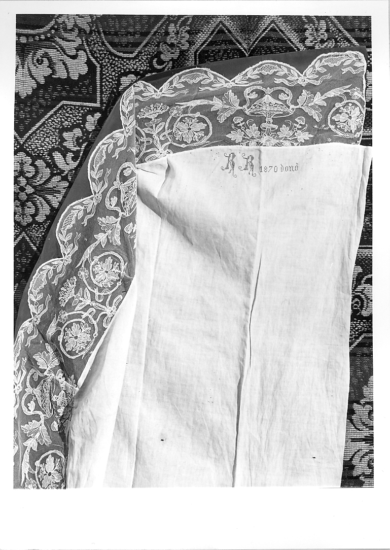 tovaglia d'altare - manifattura italiana (sec. XIX)