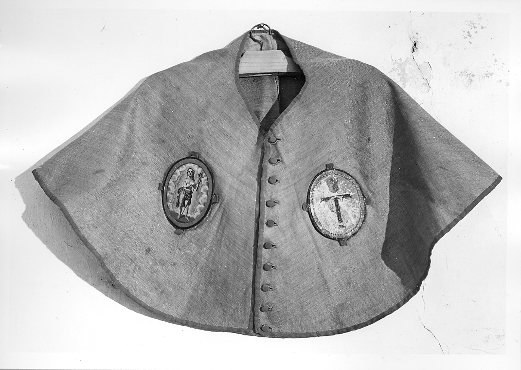 mozzetta di confraternita, serie - manifattura marchigiana (metà sec. XX)