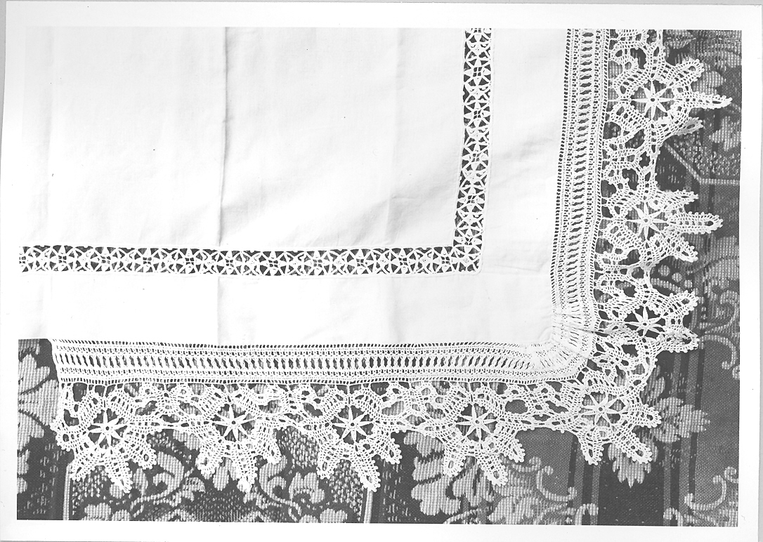 tovaglia d'altare - manifattura italiana (metà sec. XX)