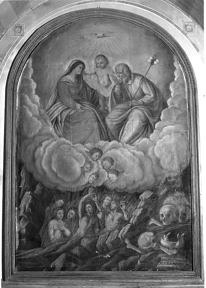 Sacra Famiglia (dipinto) - ambito marchigiano (sec. XVIII)