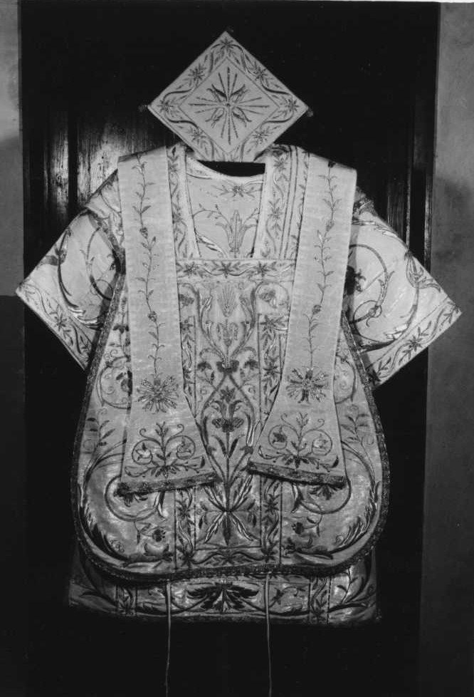 paramento liturgico, insieme - manifattura marchigiana (sec. XVIII)
