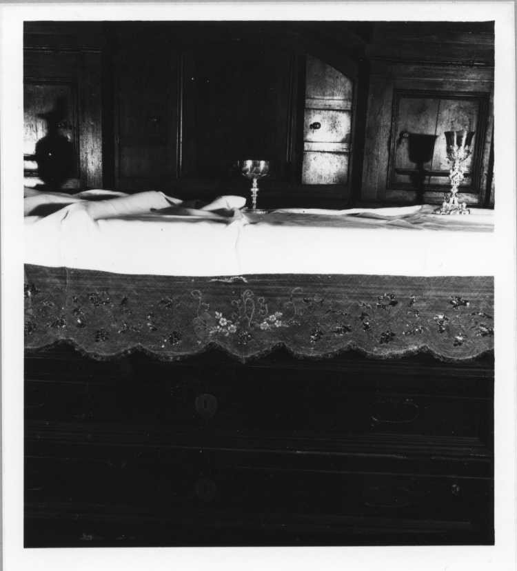 tovaglia d'altare - manifattura marchigiana (sec. XIX)