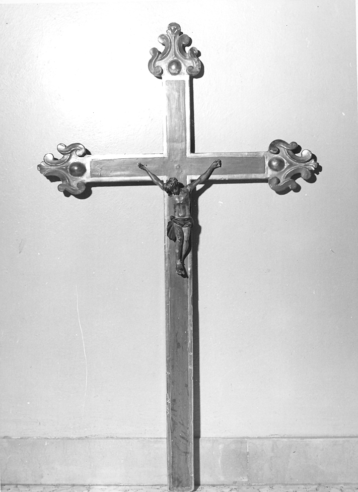 crocifisso - bottega marchigiana (sec. XIX)