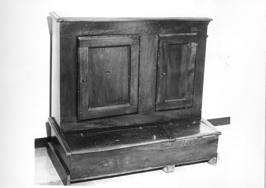 inginocchiatoio - a stipetto - bottega marchigiana (sec. XIX)