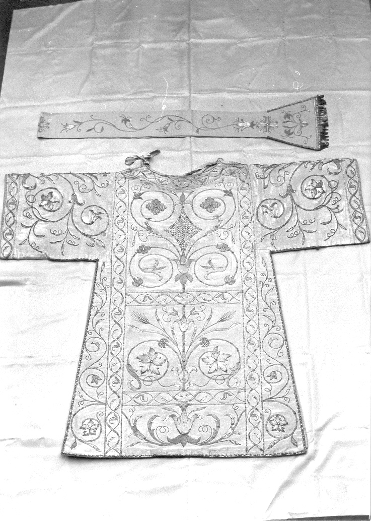 paramento liturgico, insieme - manifattura italiana (sec. XIX)