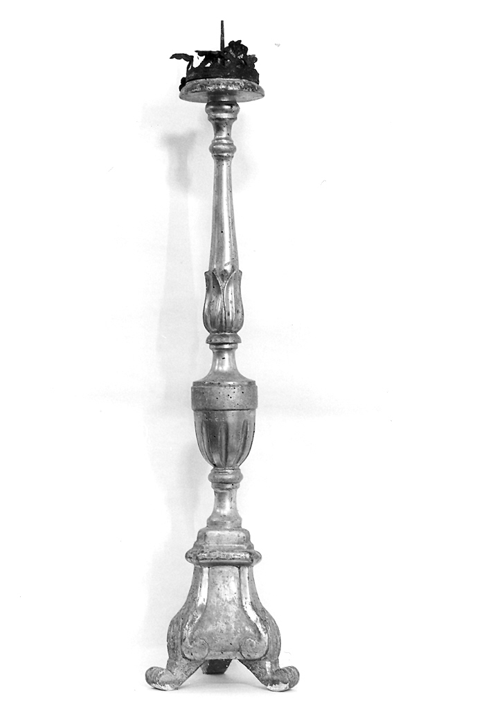 candeliere, coppia - produzione marchigiana (sec. XIX)