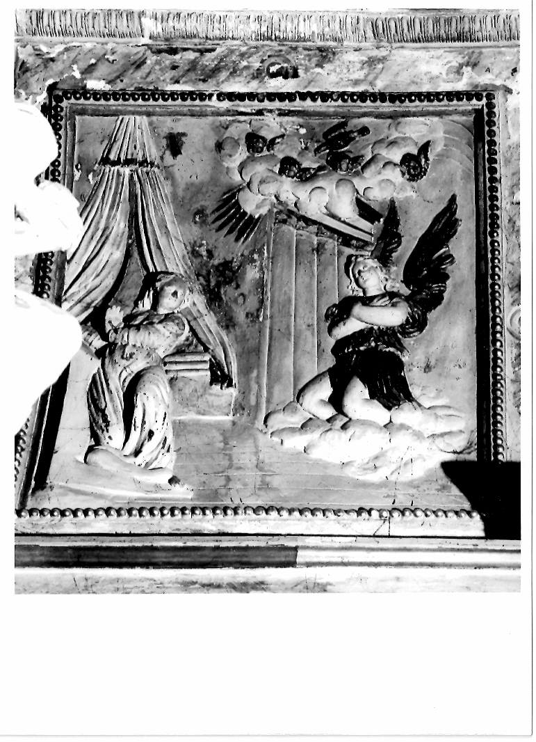 Annunciazione (rilievo) - bottega marchigiana (prima metà sec. XIX)