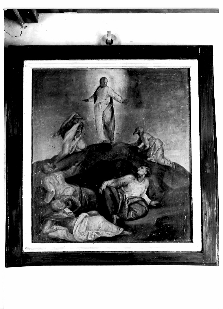 Trasfigurazione di Cristo con Profeti e Apostoli (dipinto, elemento d'insieme) di Franco Giovanni Battista detto Semolei (sec. XVI)