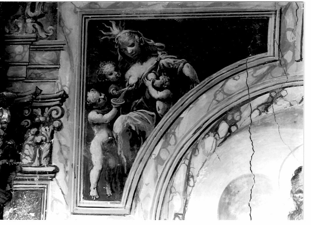 quattro Virtù Cardinali (dipinto) - ambito marchigiano (seconda metà sec. XVI)