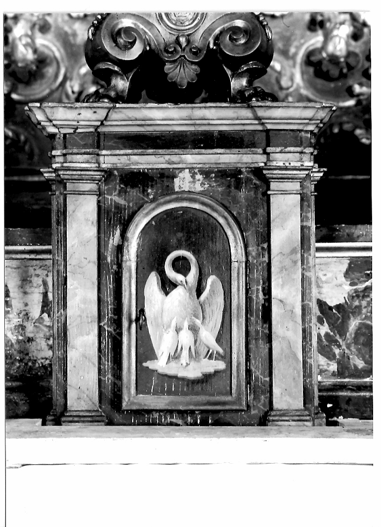 ciborio - bottega marchigiana (sec. XVII)