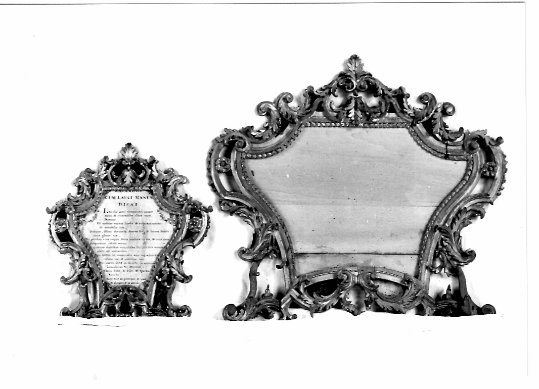 cartagloria, coppia - bottega marchigiana (sec. XVIII)