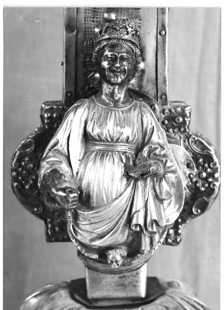Sant'Elena (rilievo, elemento d'insieme) di Vannini Pietro (attribuito) (sec. XV)