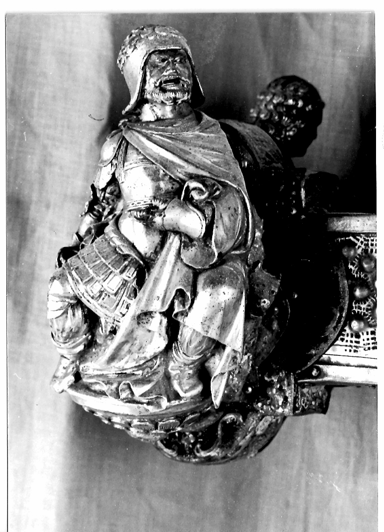 San Vittore (rilievo, elemento d'insieme) di Vannini Pietro (attribuito) (sec. XV)