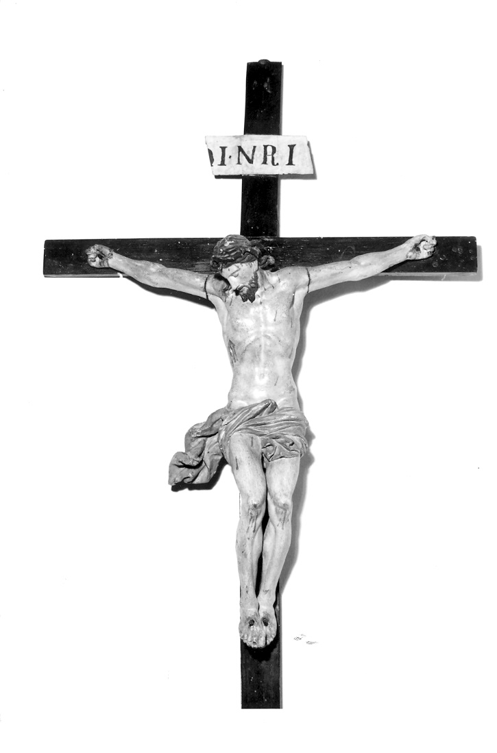 Cristo crocifisso (scultura) - bottega marchigiana (seconda metà sec. XVIII)