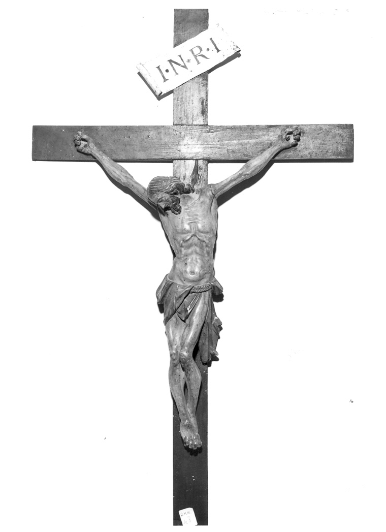 Cristo crocifisso (scultura) - bottega marchigiana (seconda metà sec. XVIII)