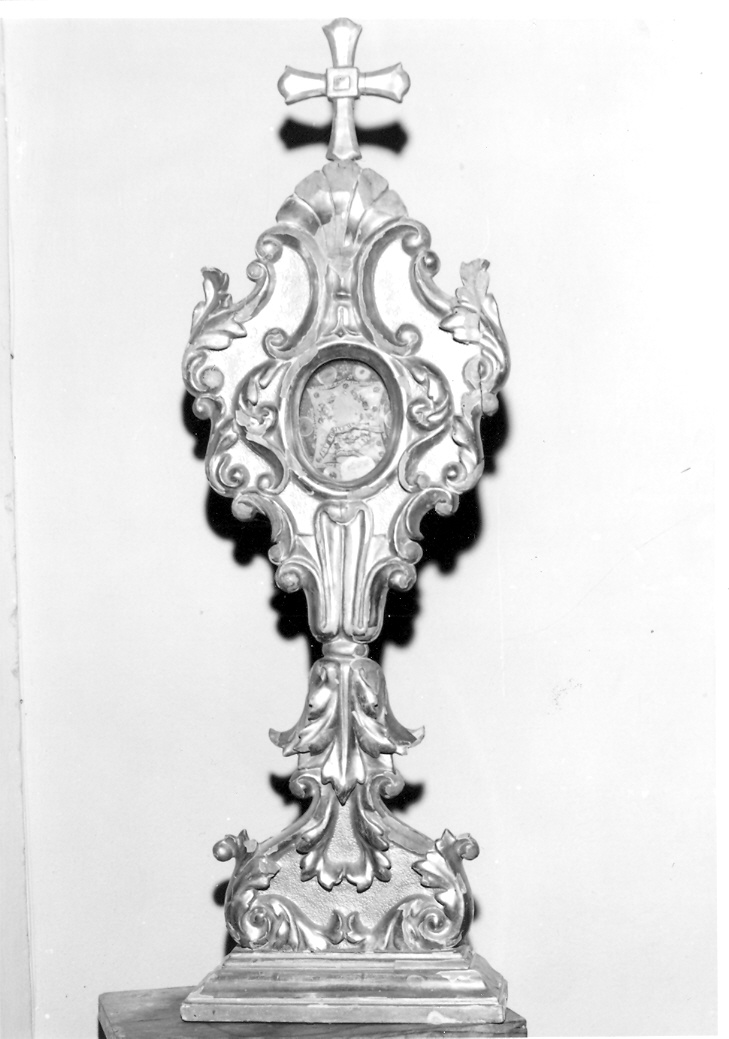 reliquiario, coppia - bottega marchigiana (prima metà sec. XVIII)