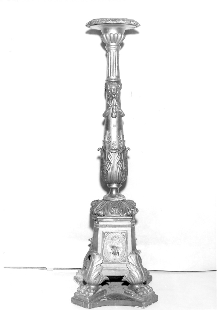 candelabro, coppia - bottega Italia centrale (sec. XIX)