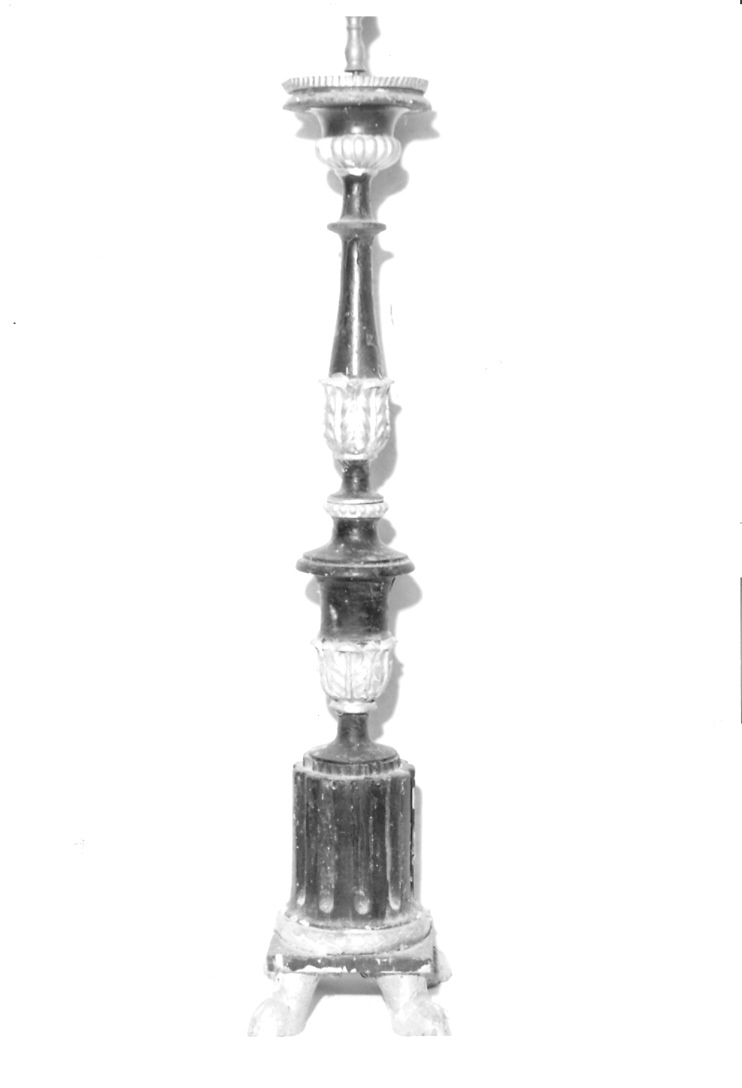 candelabro, serie - bottega Italia centrale (seconda metà sec. XIX)