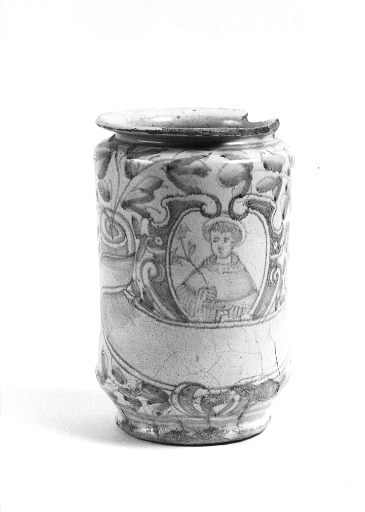 vaso da farmacia - bottega umbra (sec. XVII)